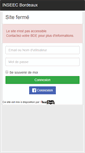 Mobile Screenshot of inseec-bordeaux.1year1book.com